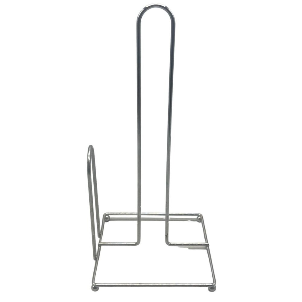 mainstays paper towel holder metal footed square bottom 12x6x6" READ